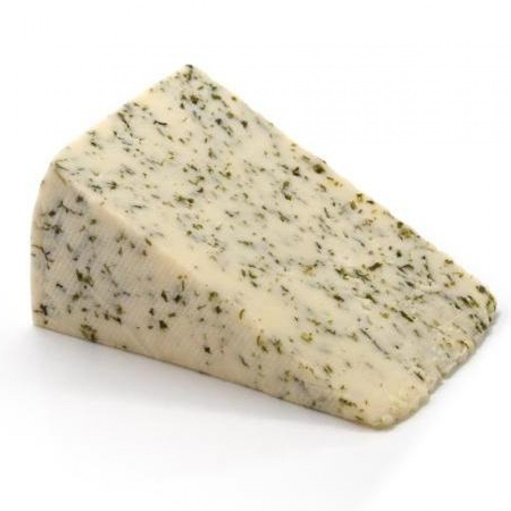Oxford's Harvest Cheese with Garlic and Chives  - approx 100g slice