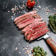 Beef - Flat Iron Steak - Frozen - per lb