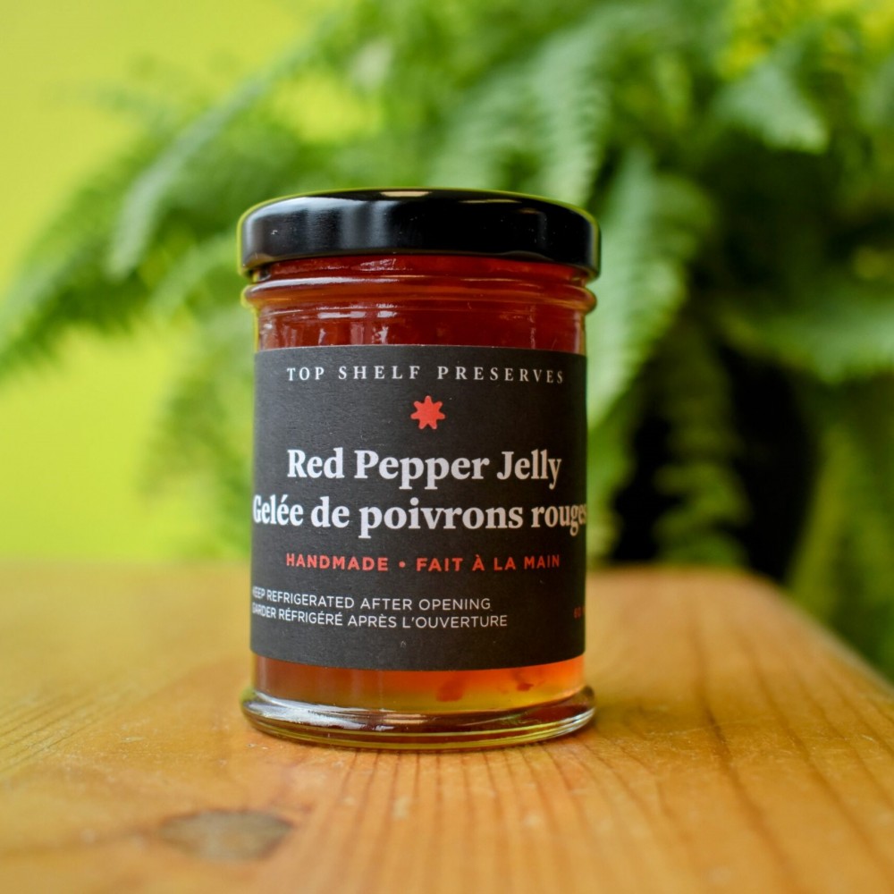 Red Pepper Jelly - Top Shelf Preserves