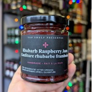 Top Shelf Preserves - Rhubarb Raspberry Jam - 190 ml