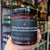 Top Shelf Preserves - Rhubarb Raspberry Jam - 190 ml