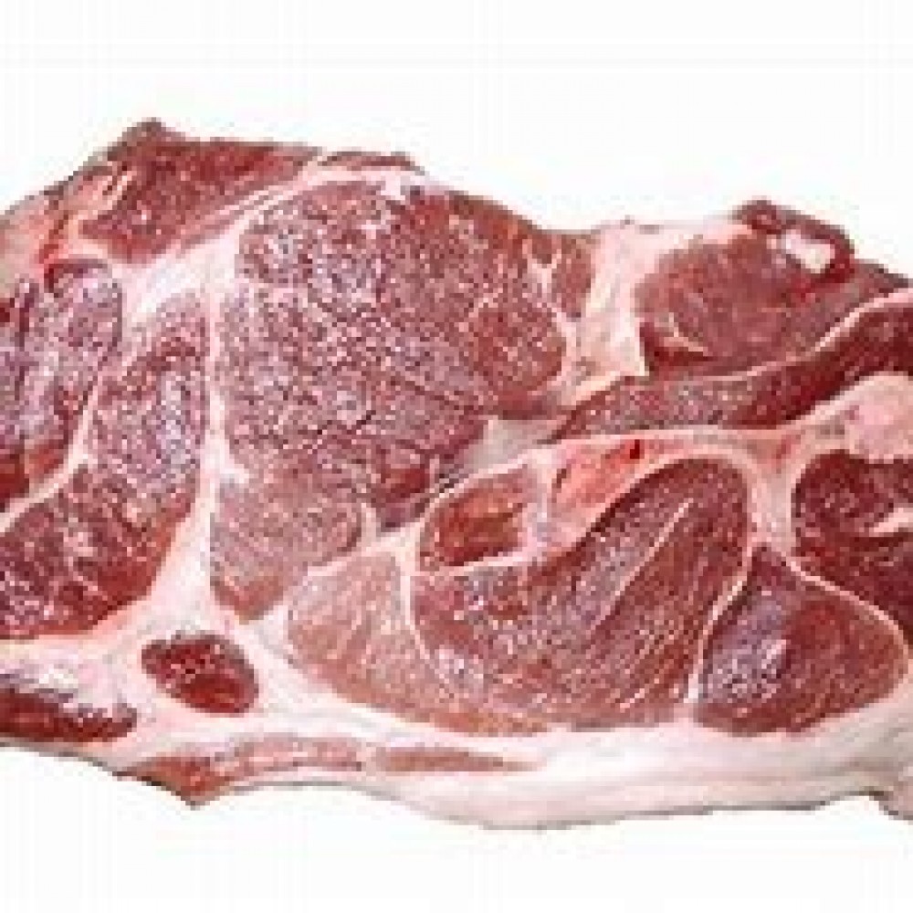 Pork Shoulder Chops - Frozen (approx 1-2 lbs package) - 2 Chops per package