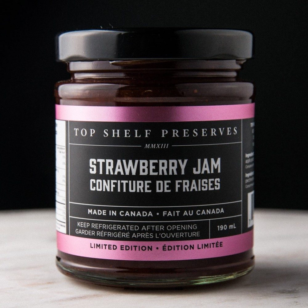 Strawberry Jam - Top Shelf Preserves