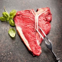 Beef T-Bone Steaks - Frozen (.75 - 1.5 lb each)