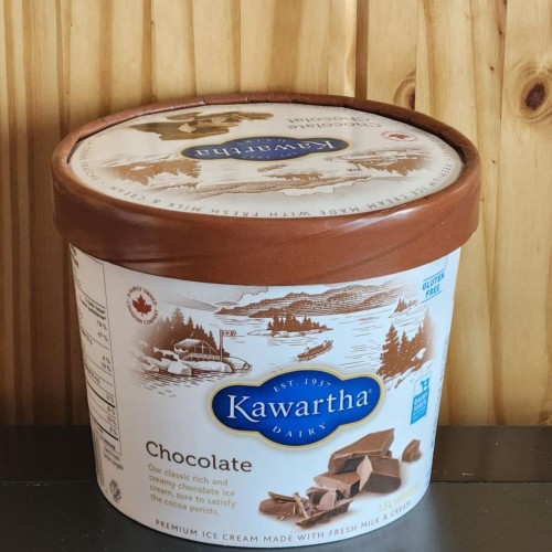 Ice Cream - Kawartha - Chocolate- 1.5 L